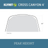 Палатка трекинговая KLYMIT CROSS CANYON 4 красно-серая 09C4RD01D